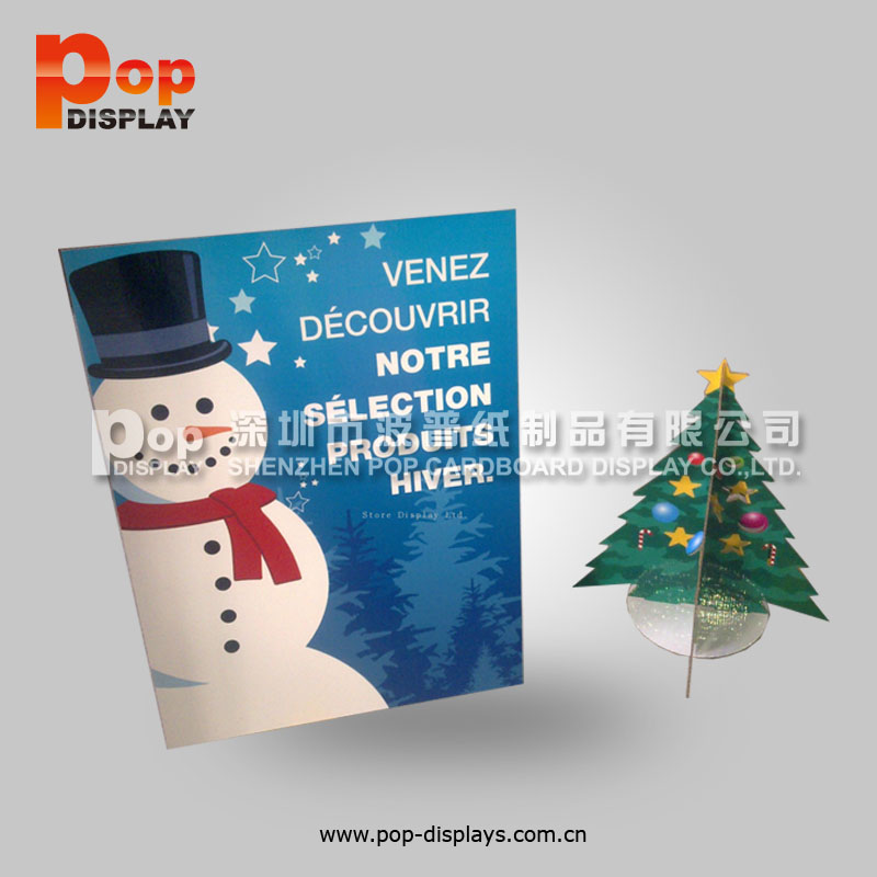 marshmallow cardboard box stand for display