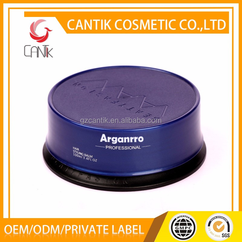 Water Soluble Wax Strong Hold Custom Unbrand Pomade Tin Water