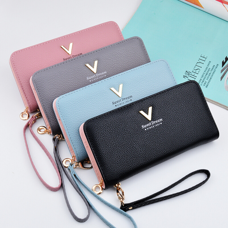 Buy Wholesale China 2023 New Design Short Wallet Smooth Pu Lady's Fashion  Wallet Oem And Odm & Lady Wallet at USD 3.8