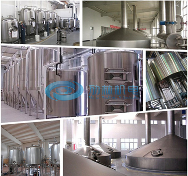 two tanks type steam heated brewhouse