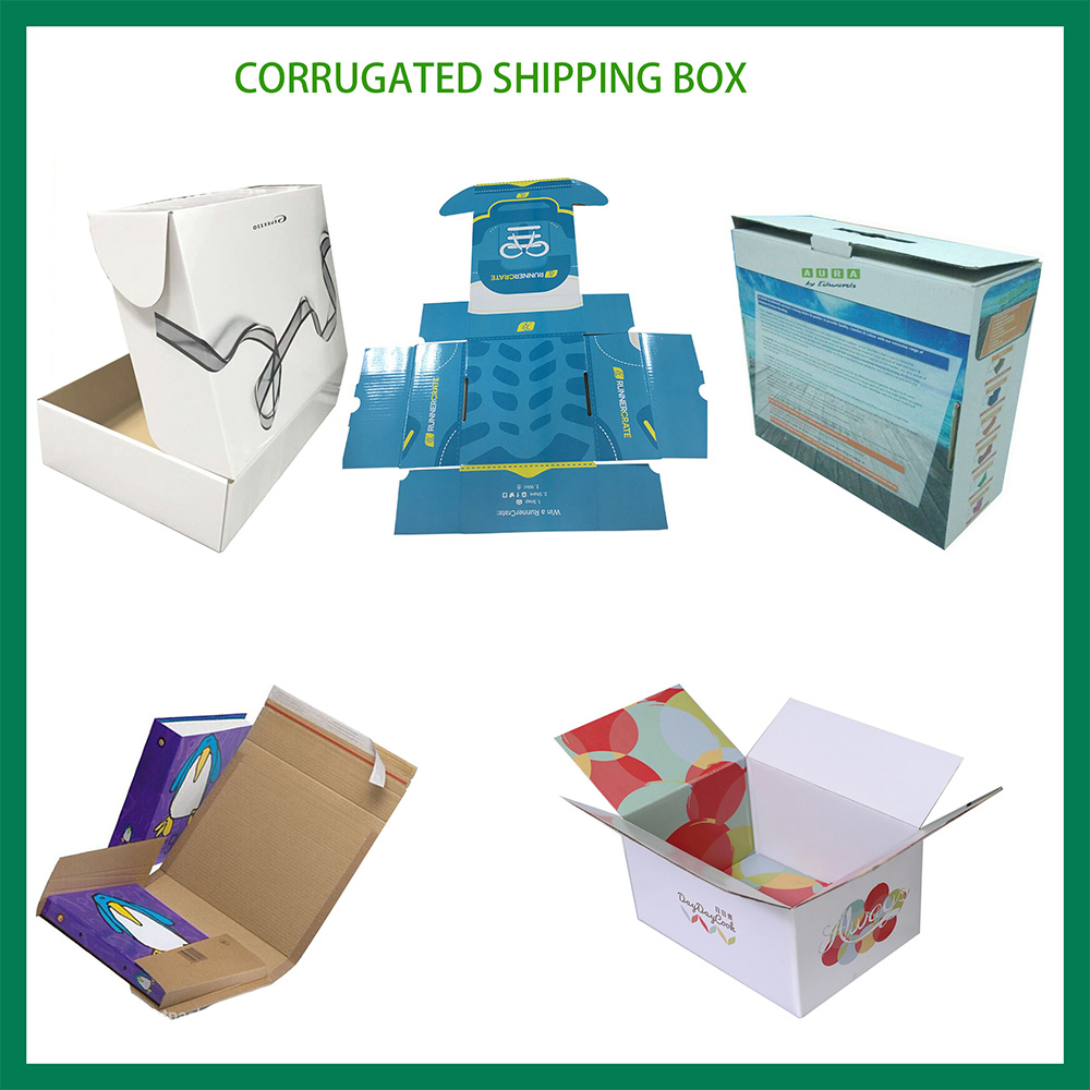 Heavy duty corrugated paper carton box doll packaging box