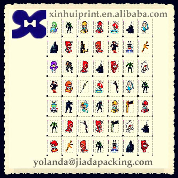 temporary sticker tattoo for chewing gum use,China XH price supplier 21food