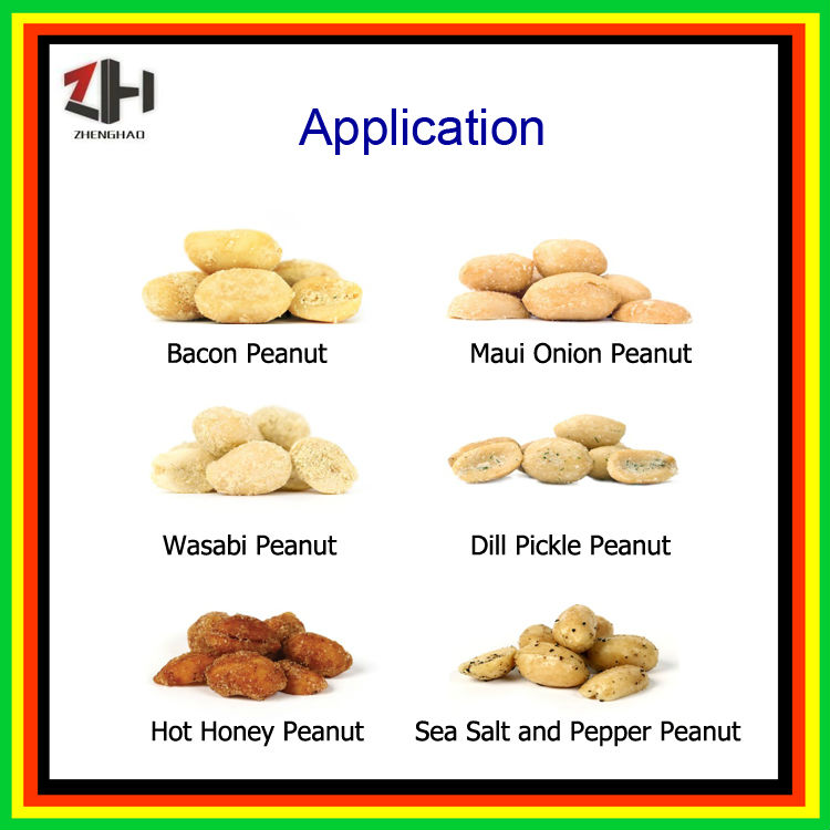 Peanut Frying Production Line/salted peanut production line/flavored peanut production line