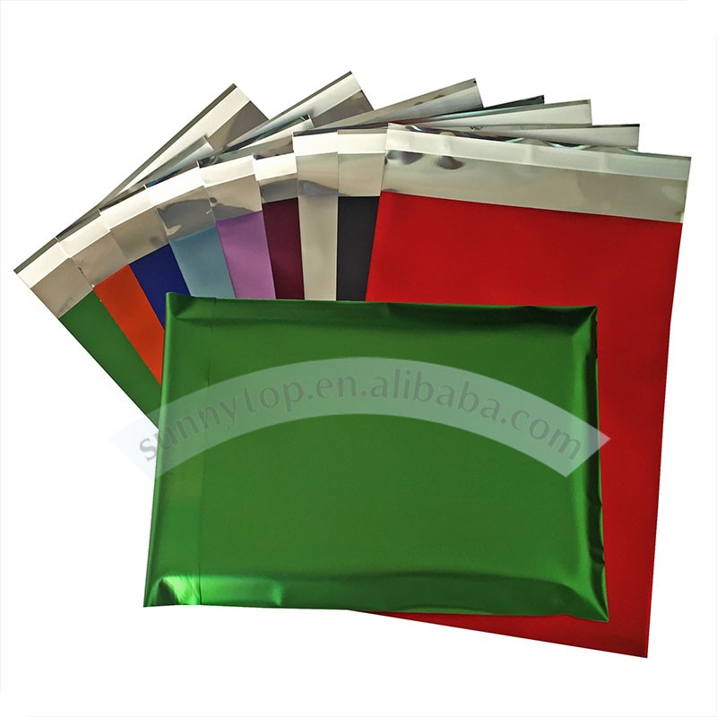 Matt And Gloss Colored Foil Poly Mailer 9x12 Wholesale Poly Mailers