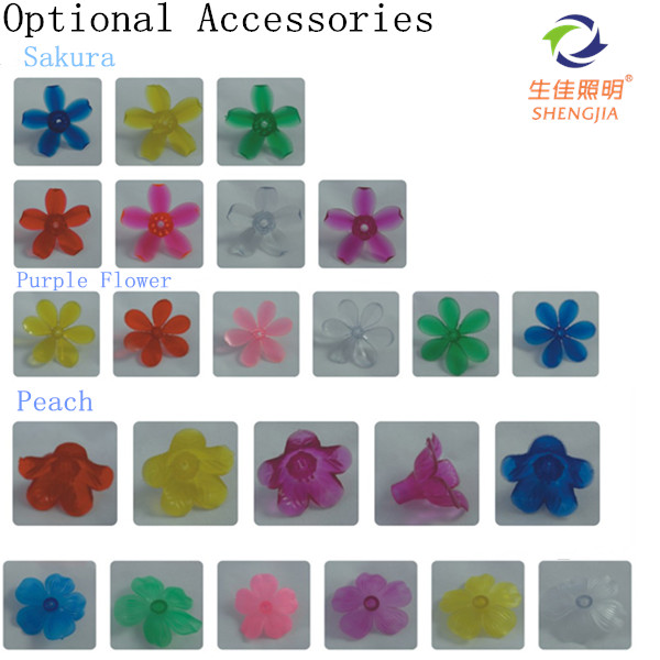 Specifications can be customized led christmas tree lights of innovation product artificial mushroom
