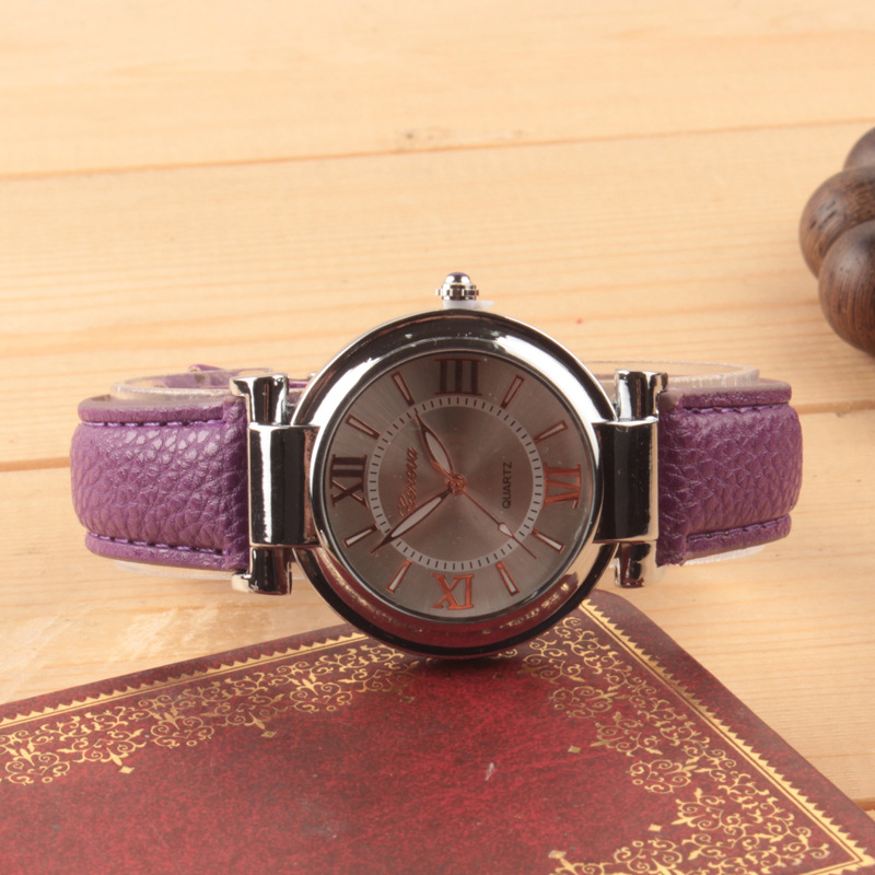 fashion decoration simple table Geneva geneva belt female watch