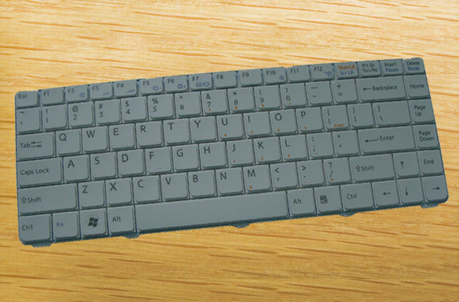 2014年卸売キーボードソニー製ノートパソコン用部品のための白いキーボードソニーnr問屋・仕入れ・卸・卸売り