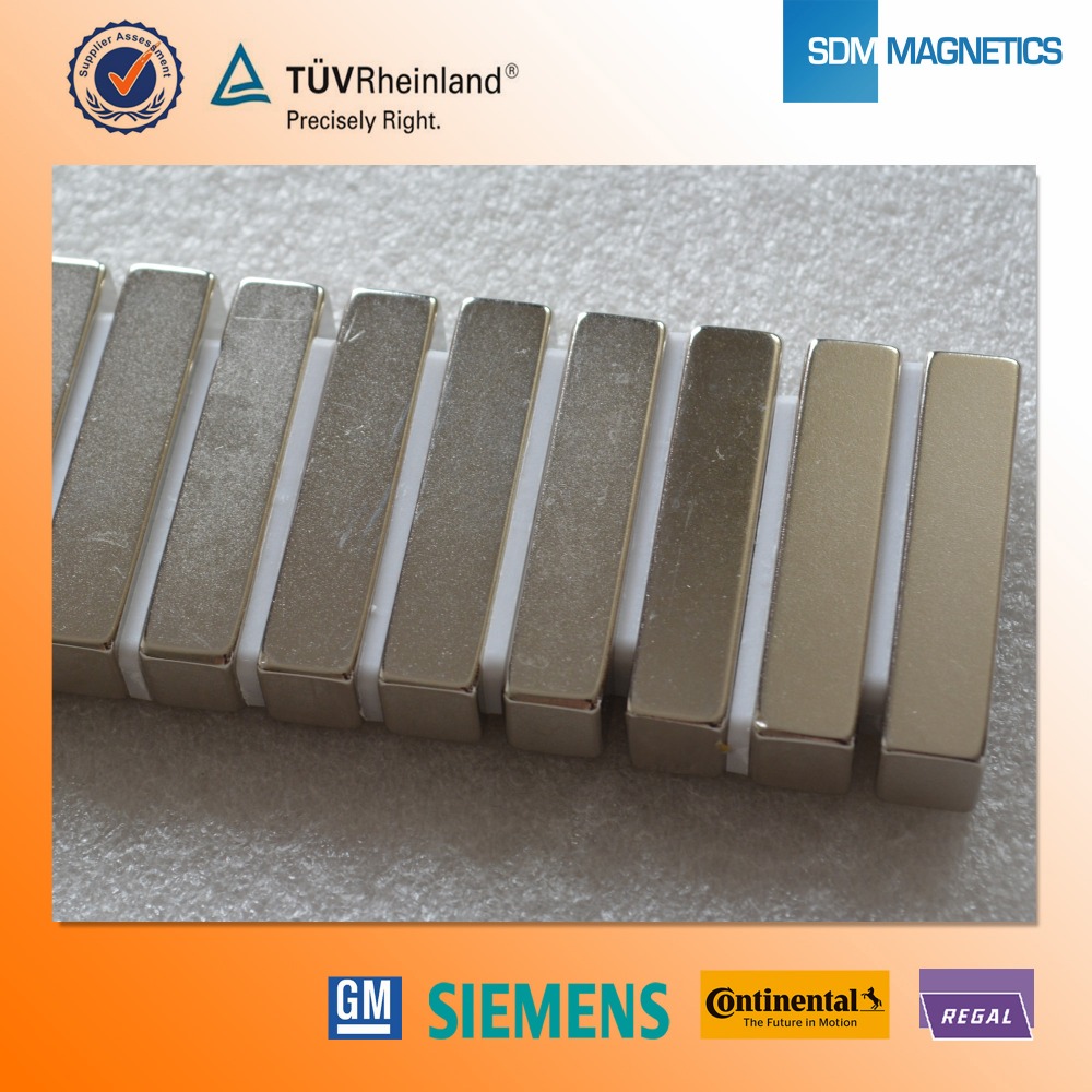 n35m block permanent magnet with magnetized axial