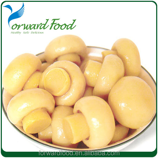 whole champignon mushroom in brine