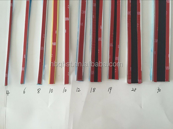 New Car Interior Decoration Strip line with 3M self-adhesive tape