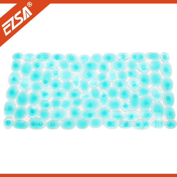ezs耐久性のあるポリ塩化ビニールの装飾プラスチック正方形の形の色のバスマット問屋・仕入れ・卸・卸売り