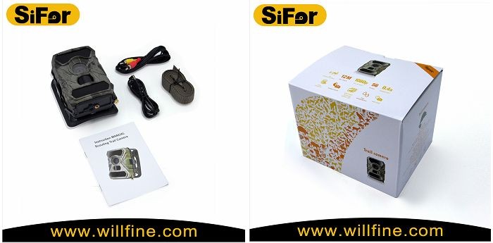 Willfine狩猟カメラでワイドレンズ見えないフラッシュモーション検出用野生ゲームとセキュリティ仕入れ・メーカー・工場