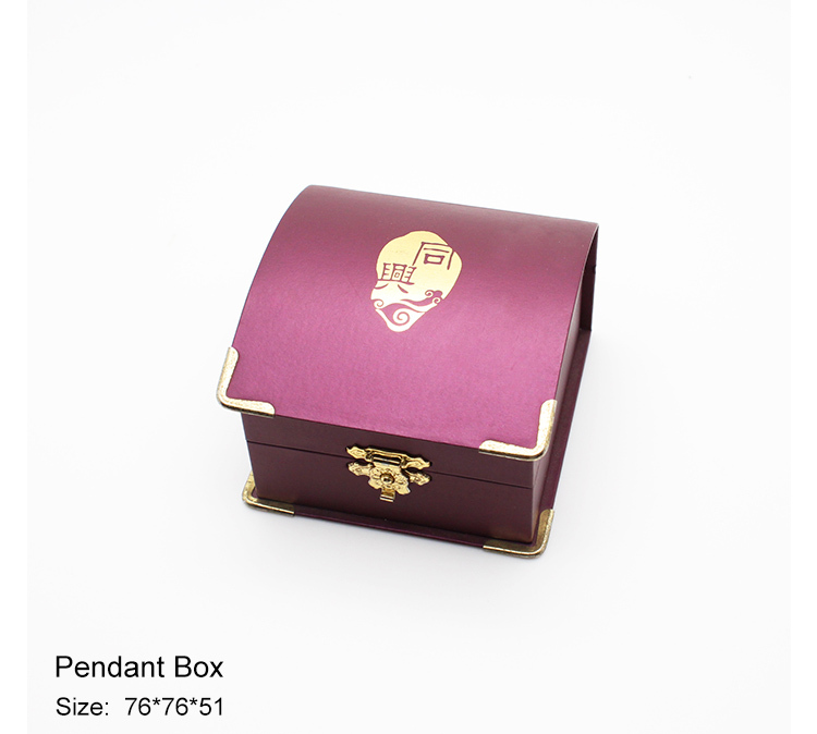 Wholesale Custom Logo Printing Purple Jewelry Packaging Box Buy