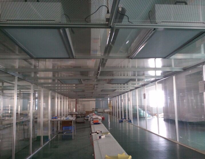 ISO5クラス100クリーンルームhepa天井層流空気流量システム(laf)仕入れ・メーカー・工場