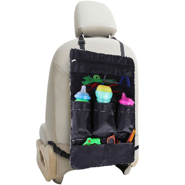Various Colors & Designs Available Top Grade Car Seat Organizer Car Cooler Bag Back Seat Bag
