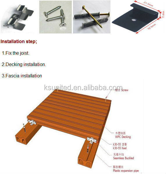 WPC DIY Deck Tile Simple Installation