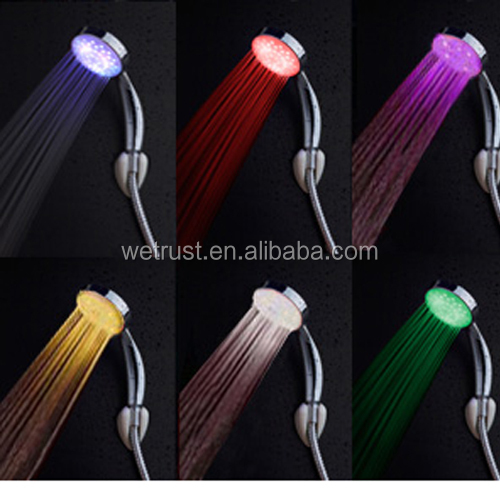 7色水パワーledシャワーヘッド仕入れ・メーカー・工場