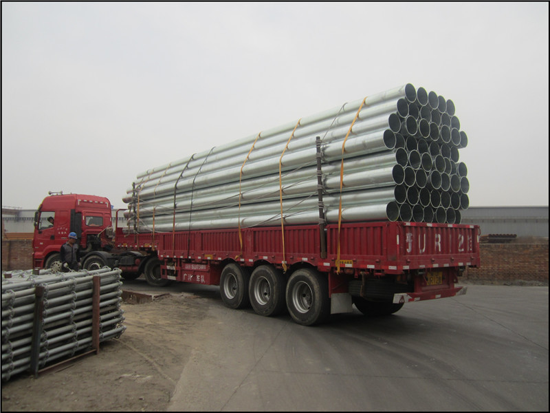 galvanized ERW steel pipe for building greenhouse
