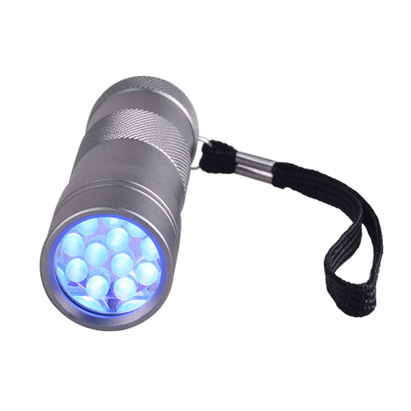 365nmのでは紫外線12 led uv懐中電灯でブリスター包装仕入れ・メーカー・工場