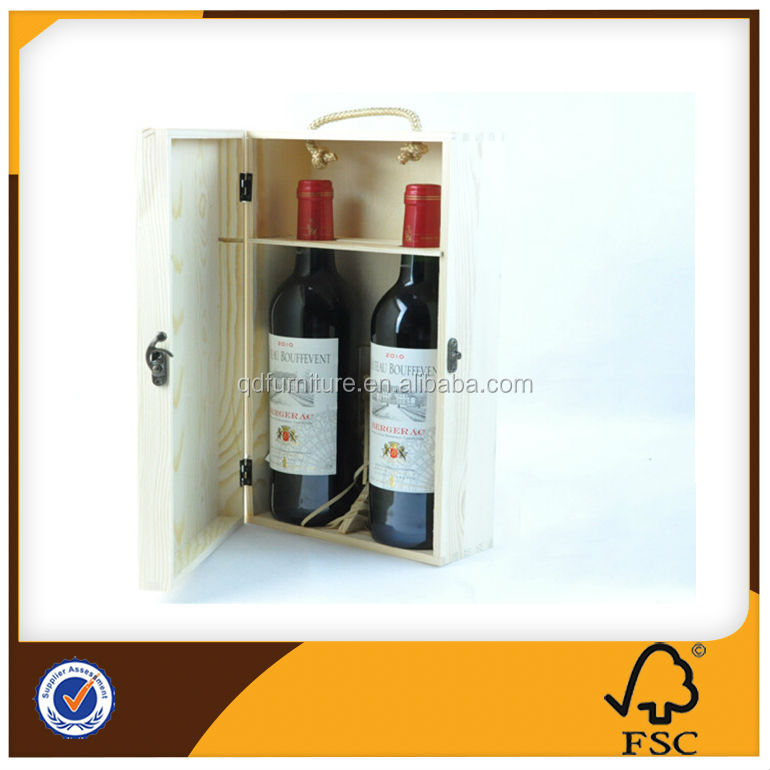 Red Wine Wood Case Best Packaging