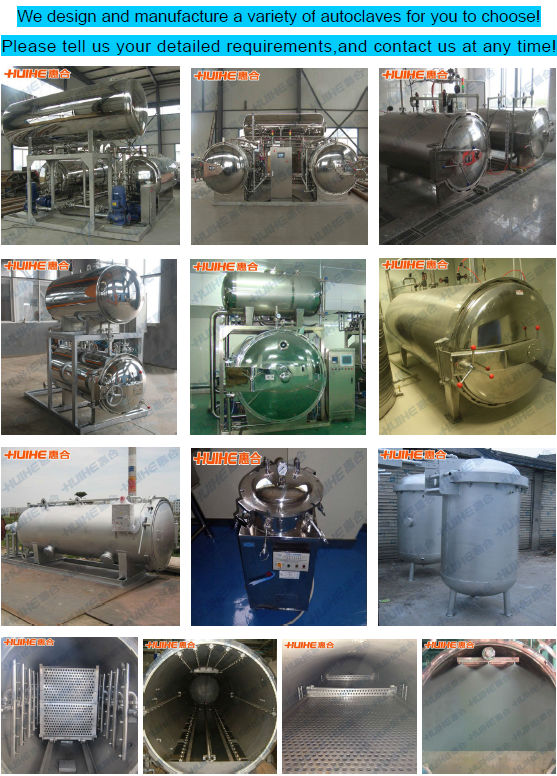 Autoclave used food,China HH price supplier 21food
