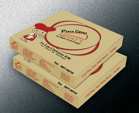 様々なカスタム2014年売れ筋サイズ段ボール紙のピザボックス仕入れ・メーカー・工場