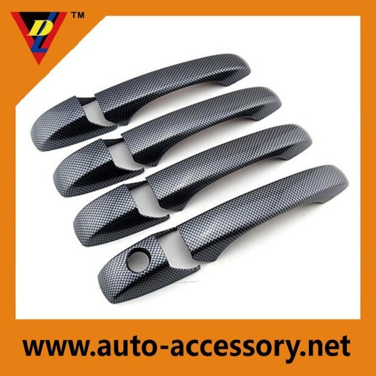 Plastic Carbon Fiber Auto Parts Chrysler 300c Car Door Handle Cover 