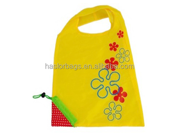 Wholesale Fashion Polyester Cheap Foldable Shopping bag