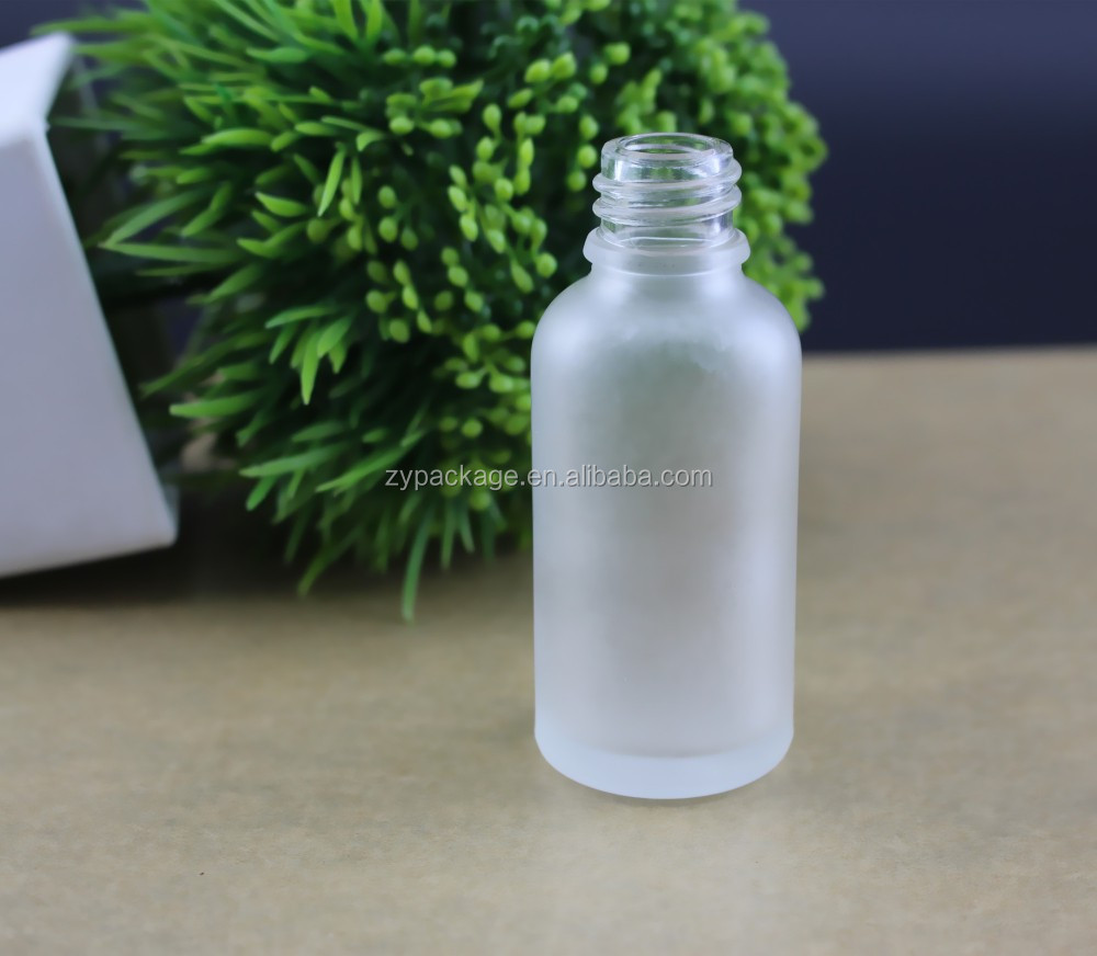 glass 30ml frosted
