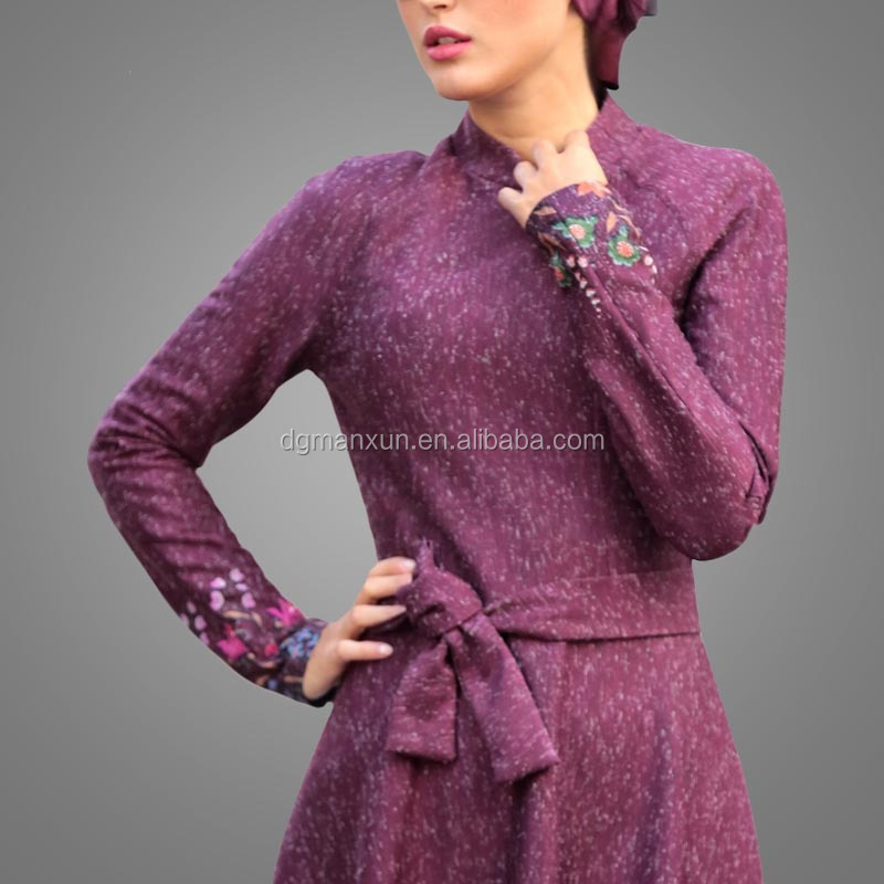 2017 flower pattern abaya south indian sexy girls long dress picture new burqa designs in dubai pho (5).jpg