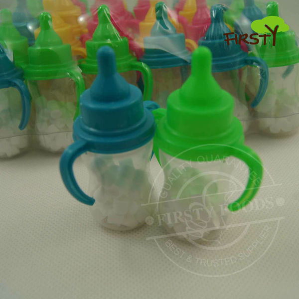 Baby nipple pressed candy