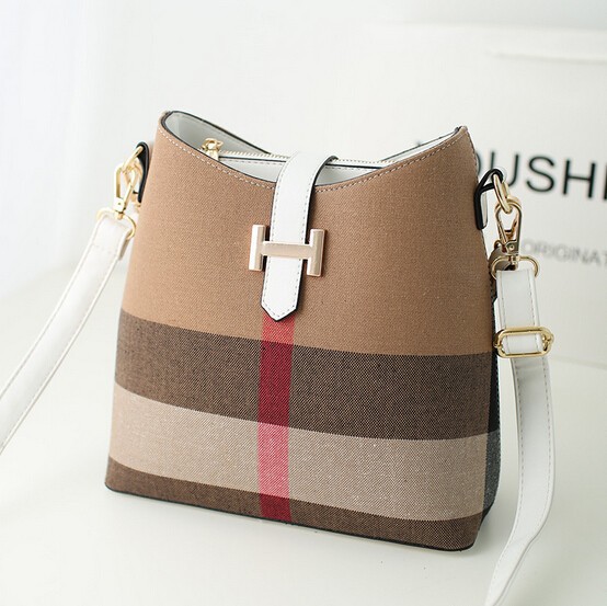 Hot Fashion Canvas Women Handbag Bucket Shoulder Bag Vintage