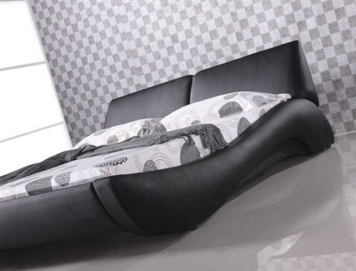 イタリアのトップ- グレインレザーベッド設計- v、 suiyingベッド、 寝室の家具問屋・仕入れ・卸・卸売り