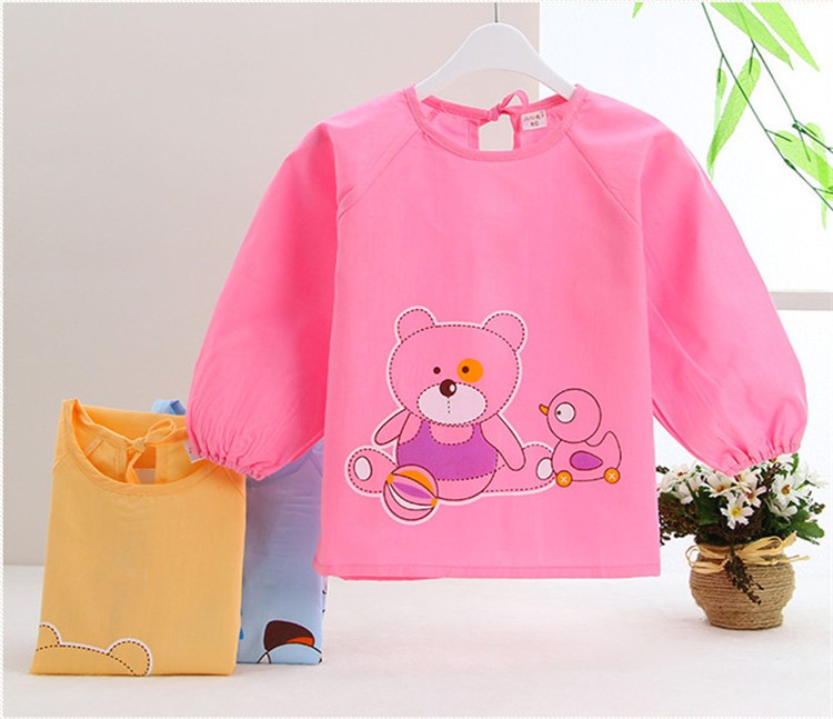 コットン ベビー よだれかけ長袖防水ベビービブ ため弁当漫画赤ちゃん服仕入れ・メーカー・工場
