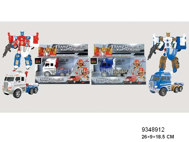 教育ロボットに面白いおもちゃ子供のための車を変換問屋・仕入れ・卸・卸売り