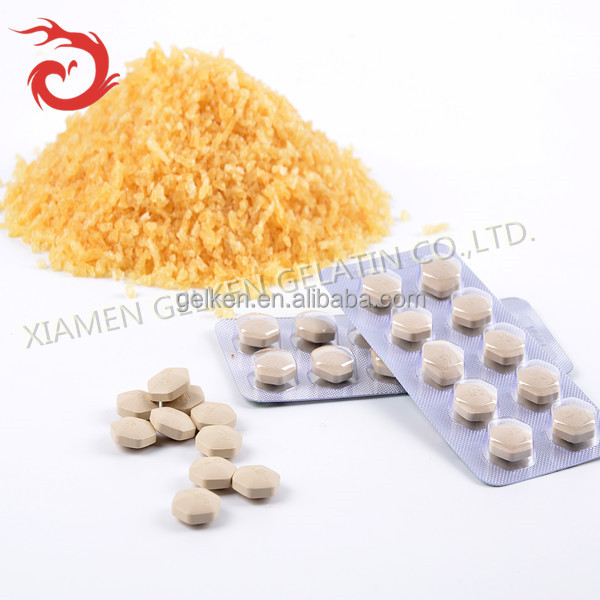 Chemical Additives Pharmaceutical Gelatin For Coated Tablets/empty