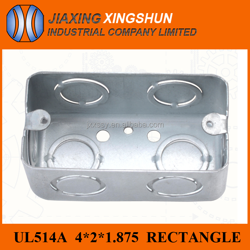 2*4 Outdoor Galvanized Steel Coaxial Cable Junction Box For South