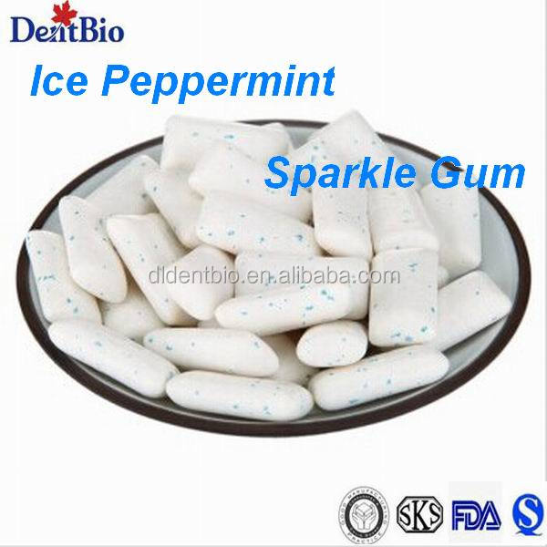 sugar free colouring sparkle gum stevia gum