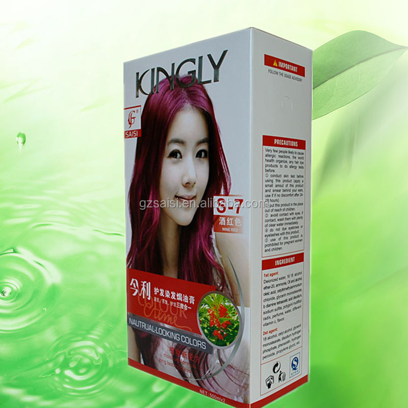 Korean Style Hair Color Cream With Highlights Colors Buy Hair Color