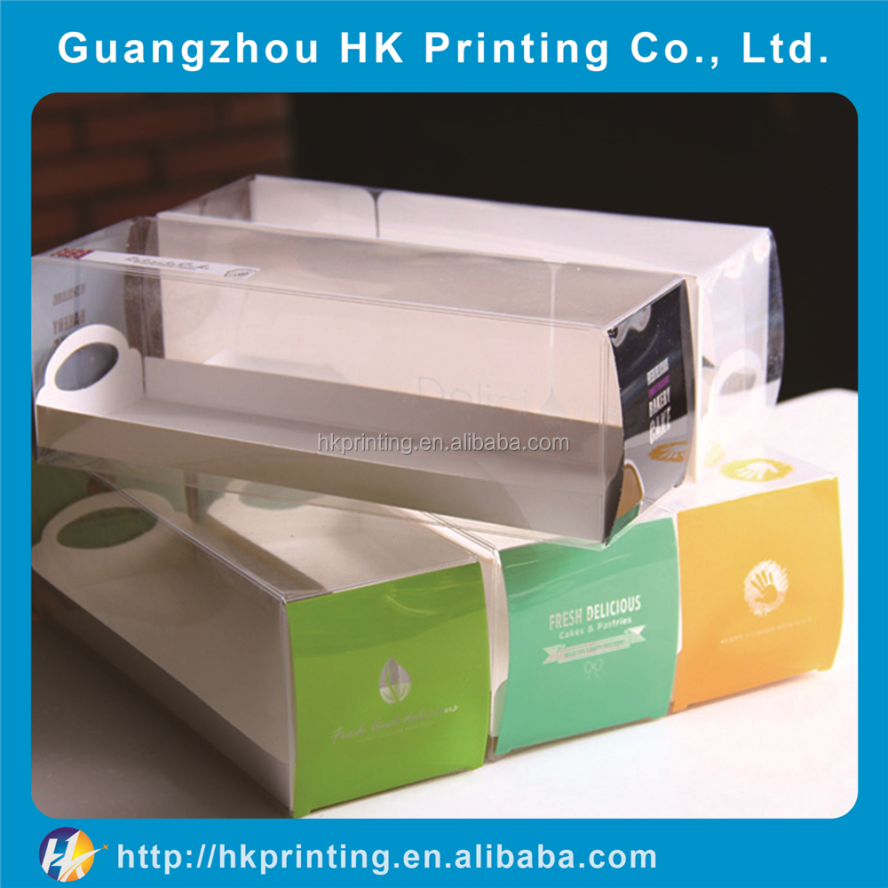 Wholesale disposable clear plastic cake container box packaging