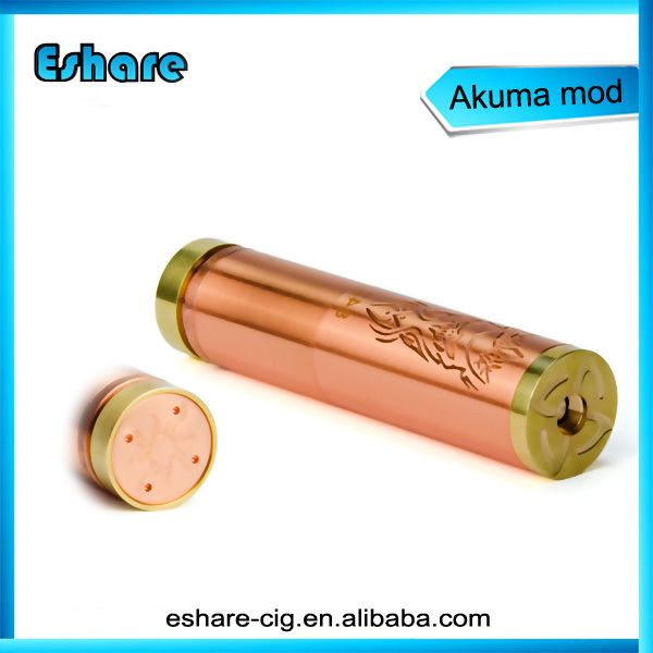 2014 New Mechanical MOD 1:1 Clone Cooper Mechanical MOD Akuma MOD