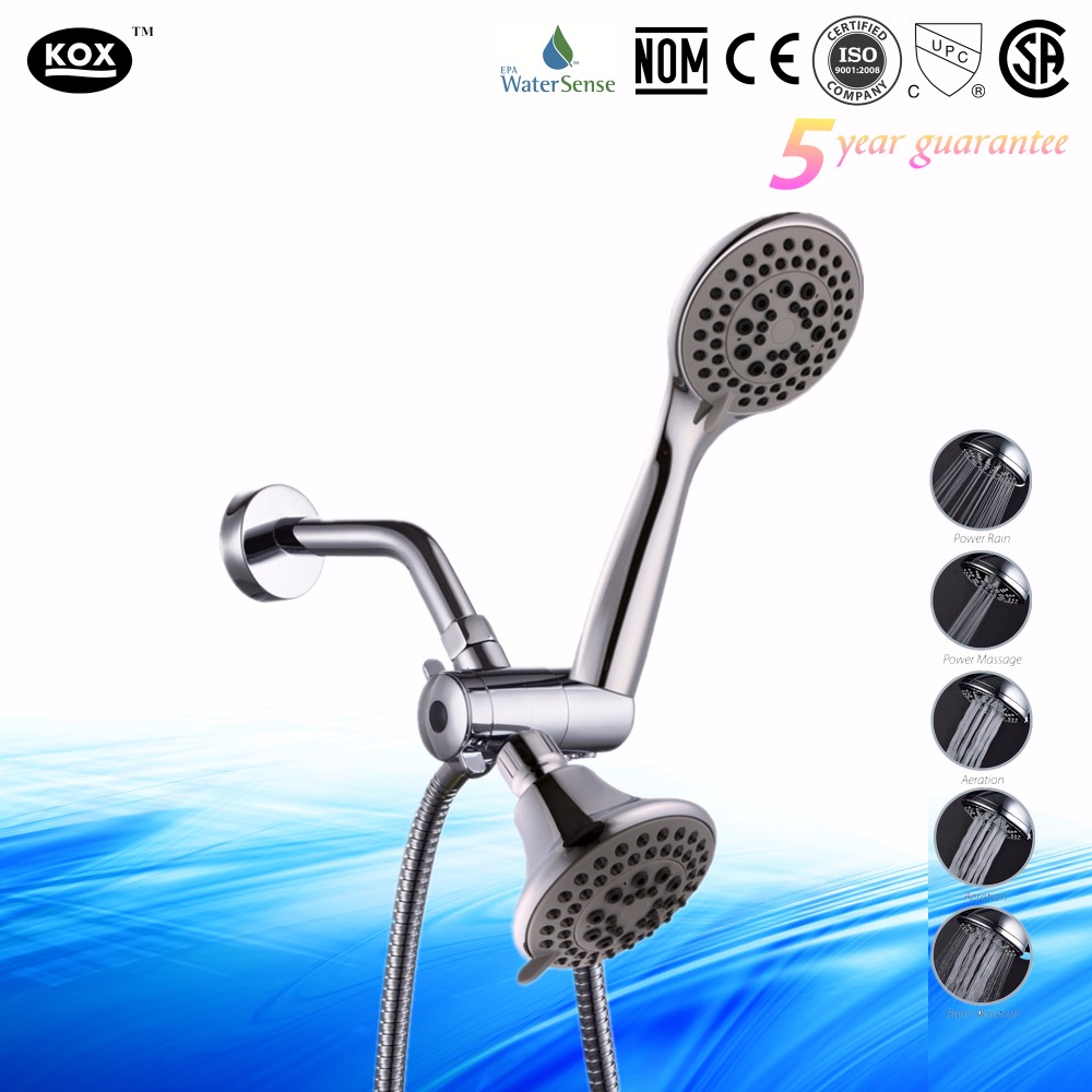 3way 2 In 1 Shower Combo Overhead Shower Head And Handheld Shower