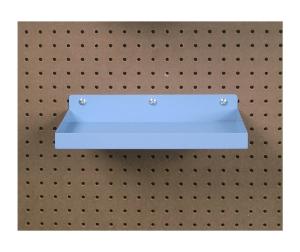 Epoxy Coated Locking Steel Pegboard shelf