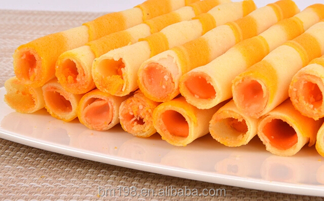 Egg roll (center filling cone) production line factory