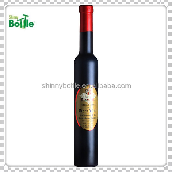 high quality dry red wine bottle, custom design dark red wine bottles