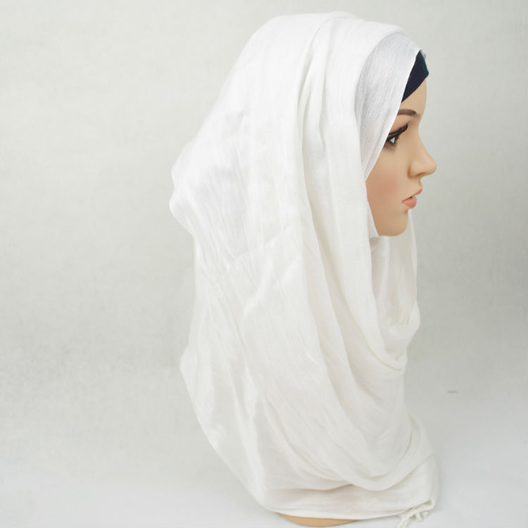 White Cotton Hijab Scarf Buy Cotton Hijab Hijab Scarf Cotton