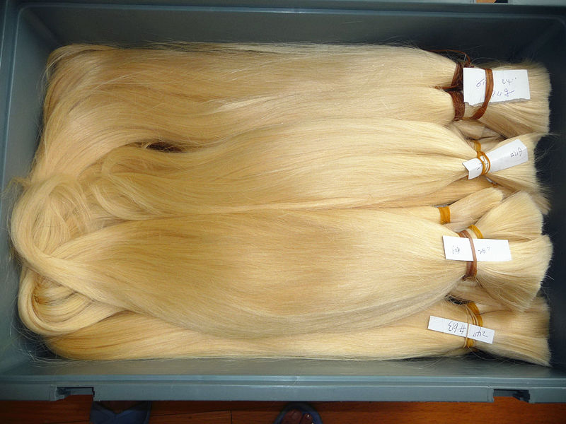 2014年alibabaの熱い販売の処女のremyブラジルの人間の髪の毛の拡張子問屋・仕入れ・卸・卸売り