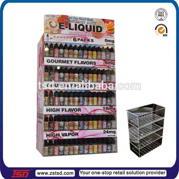 Tsda890 Custom Countertop 30ml Ejuice Bottles Display Stand,Acrylic E