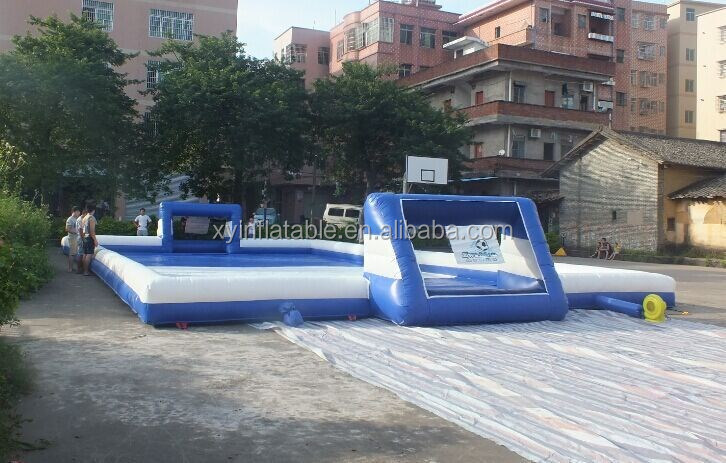 2010mインフレータブル石鹸サッカーフィールド、 インフレータブル水サッカーピッチ、 インフレータブル水サッカー仕入れ・メーカー・工場
