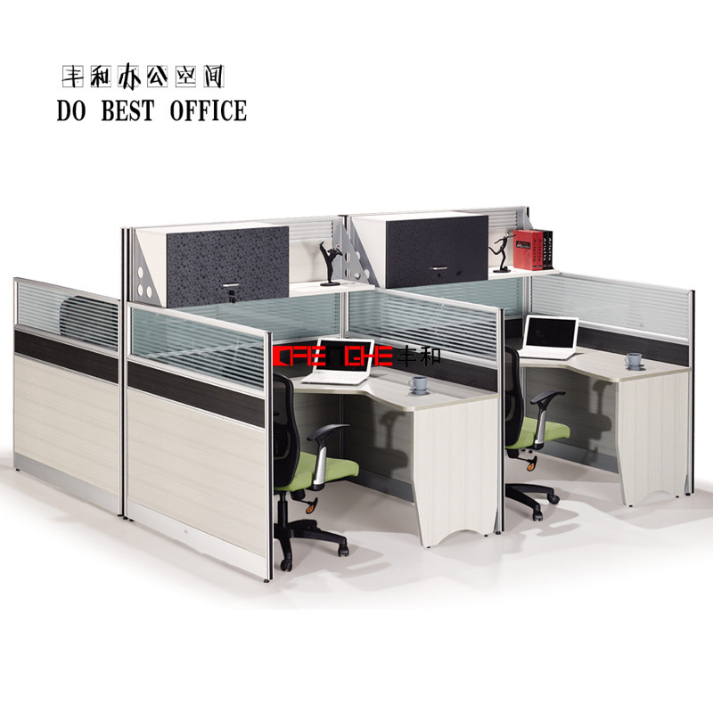 Modern Office Furniture High Wall Cubicle Design With Hanging Wl8302